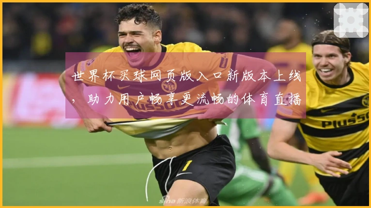 世界杯买球网页版入口新版本上线，助力用户畅享更流畅的体育直播体验