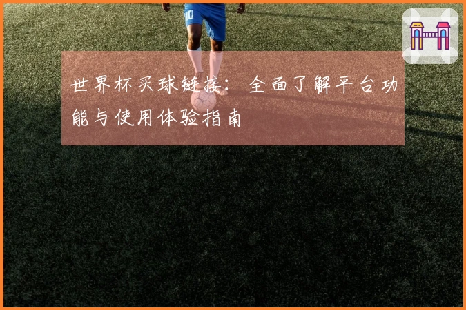 世界杯买球链接：全面了解平台功能与使用体验指南